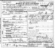 Hutchinson - Mary Margaret (?Hutcherson) Snyder, Texas death certificate 27373 (1923)
